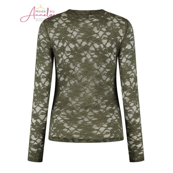 Lady Day kanten shirt Joss Deep Forest Lady Day kanten shirt Joss Deep Forest